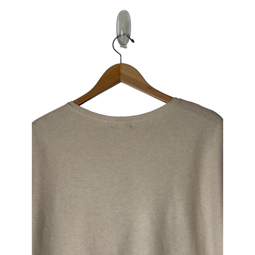 Quince Dolman Sweater Women XS Oatmeal Cotton Cashmere Knit Preppy Quite Luxury - Picture 7 of 10